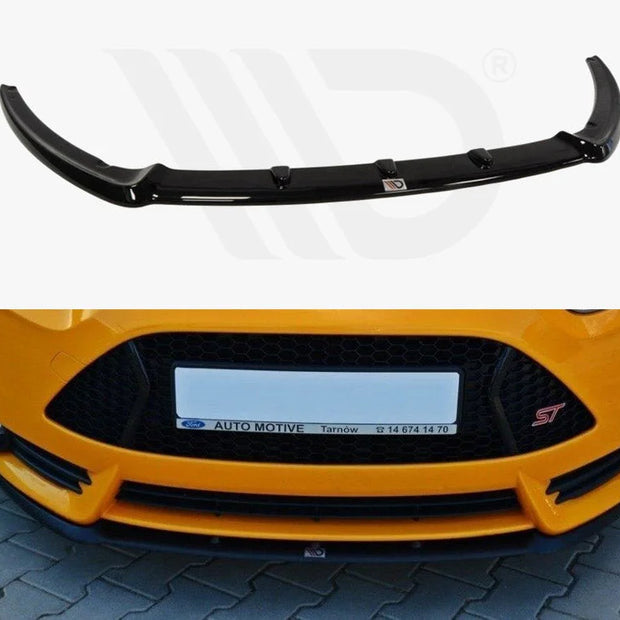 Maxton Design Front Splitter Ford Focus MK3 ST Cupra Preface Model