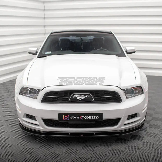 Maxton Design Front Splitter Ford Mustang Mk5 Facelift