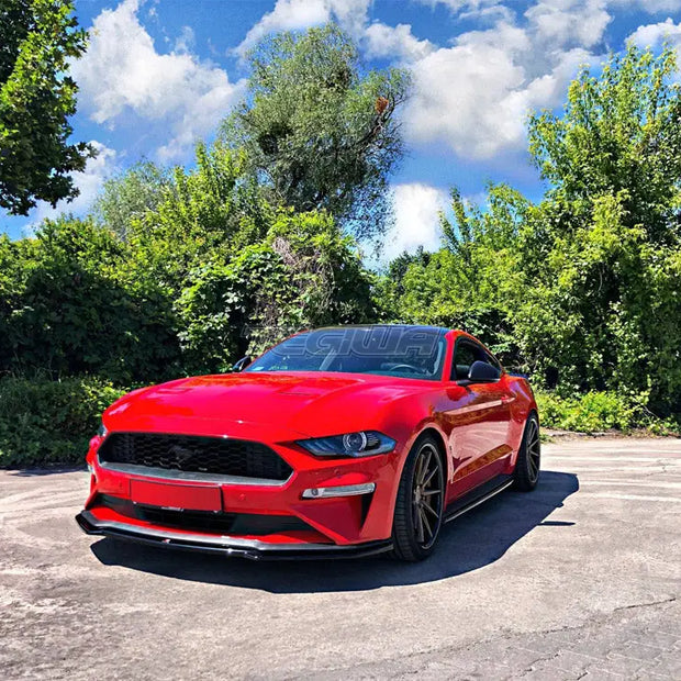 Maxton Design Front Splitter Ford Mustang MK6 Facelift 2018-