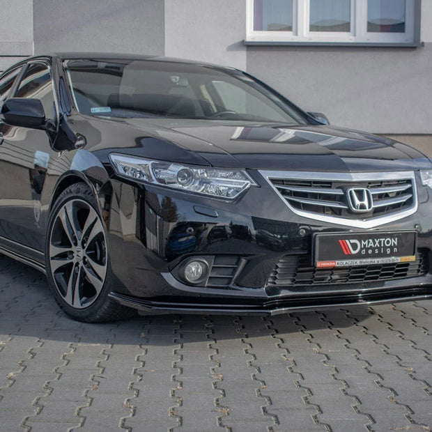 Maxton Design Front Splitter Honda Accord MK8 Facelift CU Series 01-15