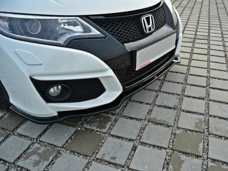 Maxton Design Front Splitter Honda Civic MK9 Facelift 15-17