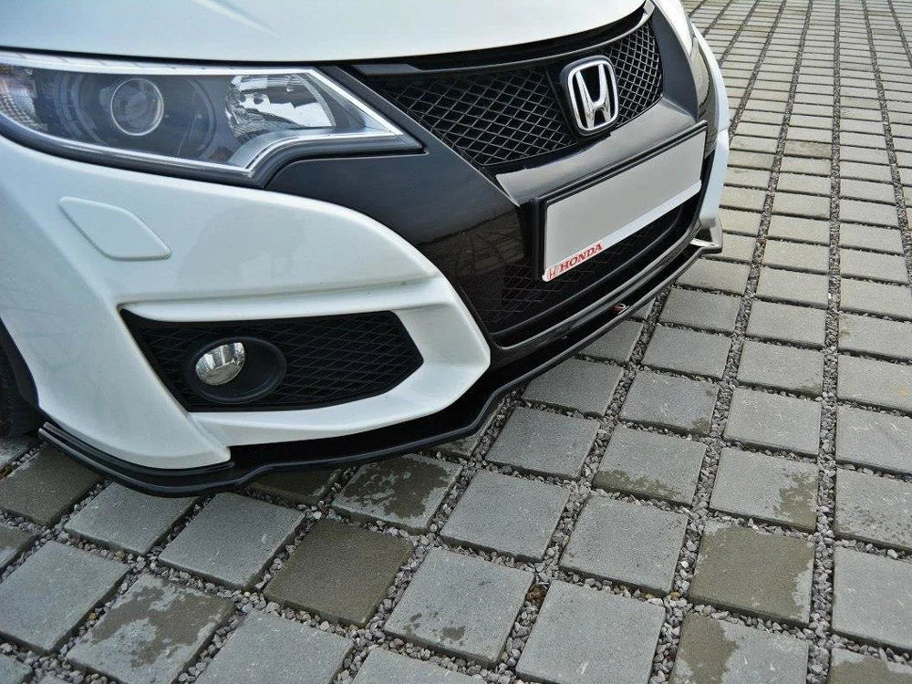 Maxton Design Front Splitter Honda Civic MK9 Facelift 15-17