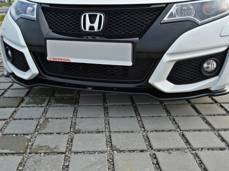 Maxton Design Front Splitter Honda Civic MK9 Facelift 15-17