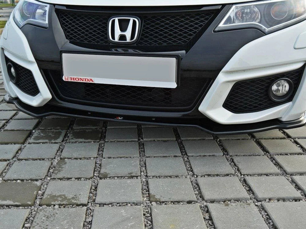 Maxton Design Front Splitter Honda Civic MK9 Facelift 15-17