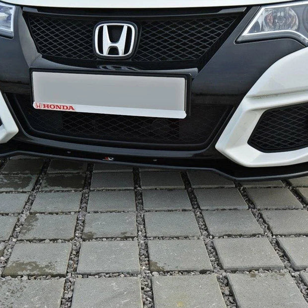 Maxton Design Front Splitter Honda Civic MK9 Facelift 15-17