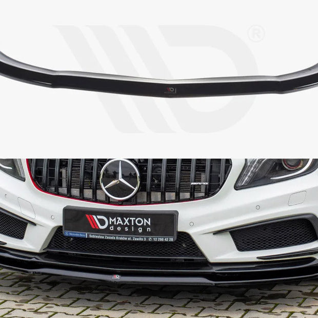 Maxton Design Front Splitter Mercedes A45 AMG W176 12-15
