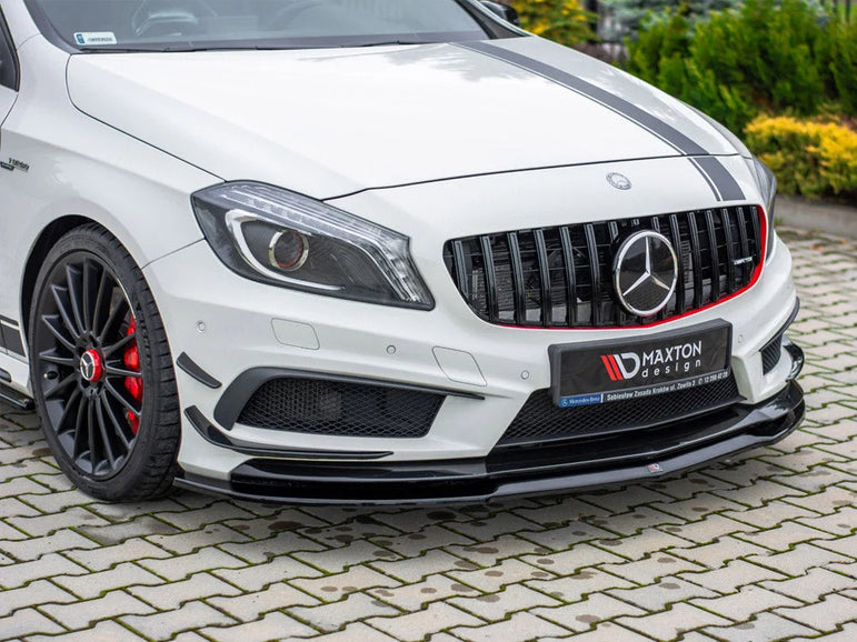 Maxton Design Front Splitter Mercedes A45 AMG W176 12-15