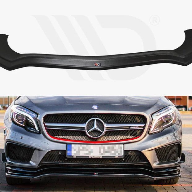 Maxton Design Front Splitter Mercedes-benz GLA 45 AMG SUV X156 Pre-facelift 14-17