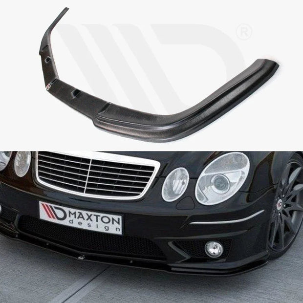 Maxton Design Front Splitter Mercedes E W211 AMG Facelift
