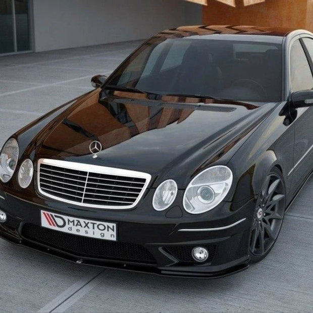 Maxton Design Front Splitter Mercedes E W211 AMG Facelift
