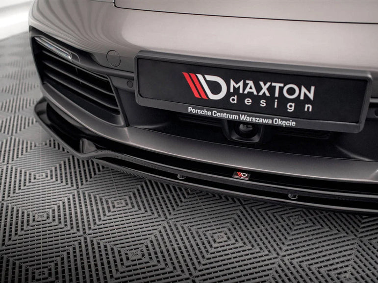 Maxton Design Front Splitter Porsche 911 Carrera 4S 992 2019-