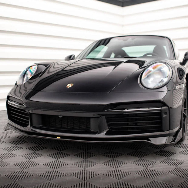 Maxton Design Front Splitter Porsche 911 Turbo S 992