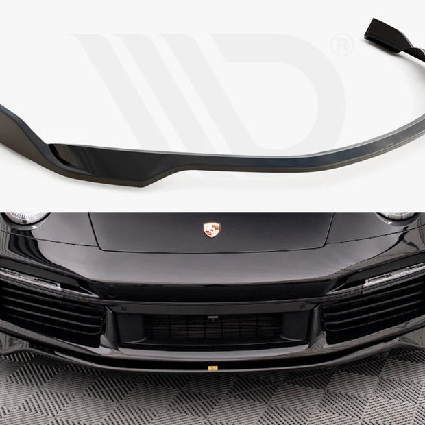 Maxton Design Front Splitter Porsche 911 Turbo S 992