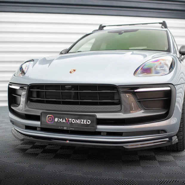Maxton Design Front Splitter Porsche Macan Mk1 Facelift 2