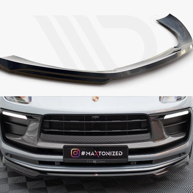 Maxton Design Front Splitter Porsche Macan Mk1 Facelift 2