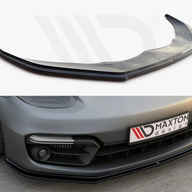 Maxton Design Front Splitter Porsche Panamera GTS 971 2019-