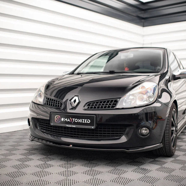 Maxton Design Front Splitter Renault CLIO MK3 RS 06-09