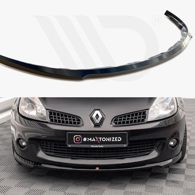 Maxton Design Front Splitter Renault CLIO MK3 RS 06-09