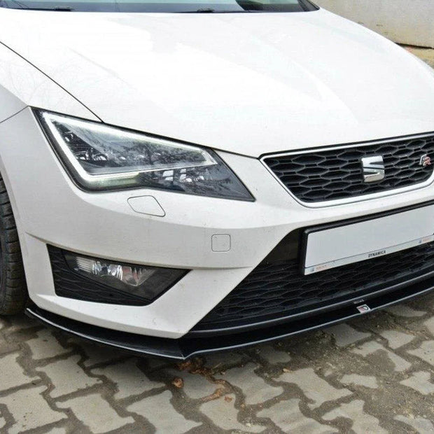 Maxton Design Front Splitter Seat Leon III Cupra FR
