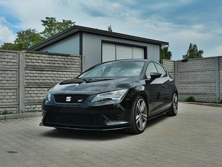 Maxton Design Front Splitter Seat Leon III Cupra FR