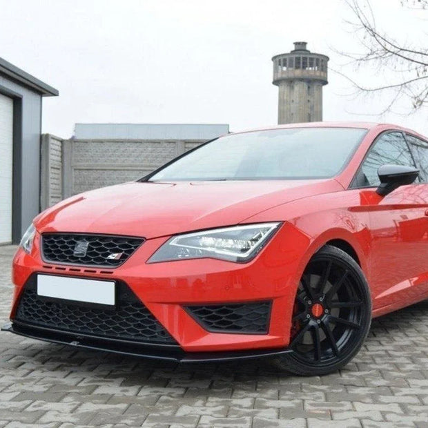 Maxton Design Front Splitter Seat Leon III Cupra FR