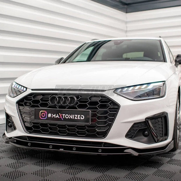 Maxton Design Front Splitter V.1 Audi A4 S-Line S4 B9 Facelift