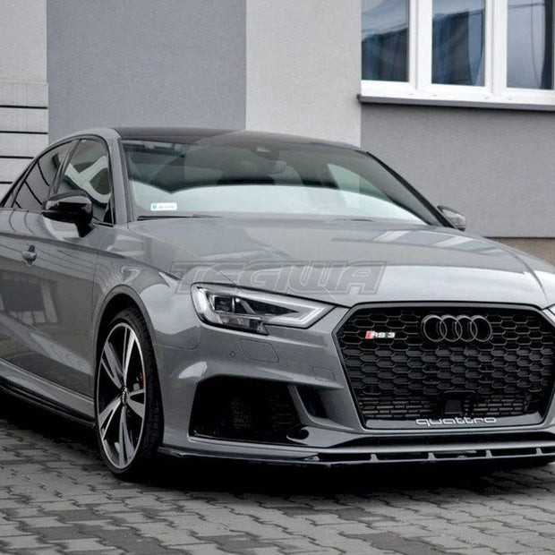 Maxton Design Front Splitter V.1 Audi RS3 8V Facelift Sedan 2017-20