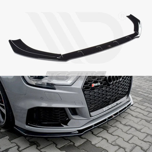 Maxton Design Front Splitter V.1 Audi RS3 8V Facelift Sedan 2017-20