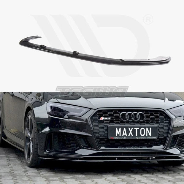 Maxton Design Front Splitter V.1 Audi RS3 8V Facelift Sportback 2017 - 20