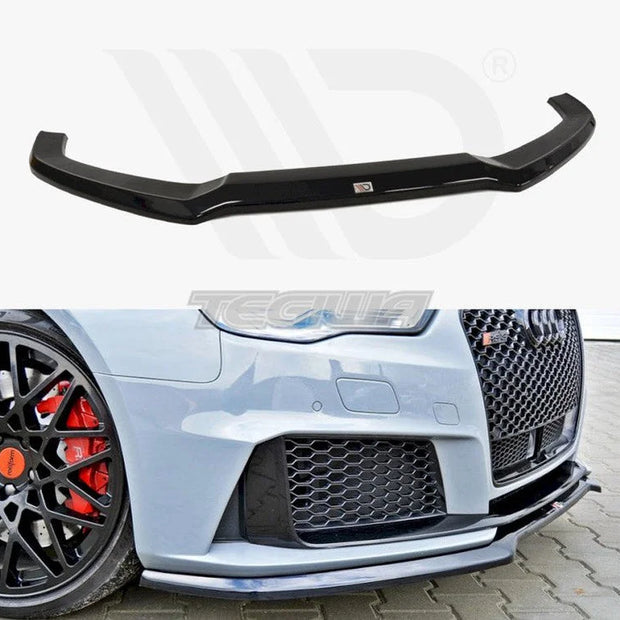 Maxton Design Front Splitter V.1 Audi RS3 8VA Sportback Pre-facelift 15-16