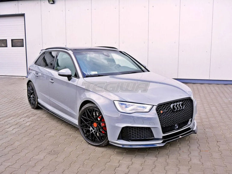 Maxton Design Front Splitter V.1 Audi RS3 8VA Sportback Pre-facelift 15-16