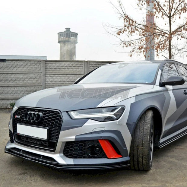 Maxton Design Front Splitter V.1 Audi RS6 C7 2013-UP