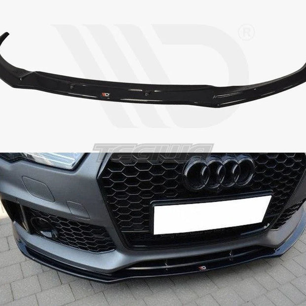 Maxton Design Front Splitter V.1 Audi RS7 C7 Facelift 14-17