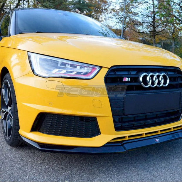 Maxton Design Front Splitter V.1 Audi S1 MK1 14-18