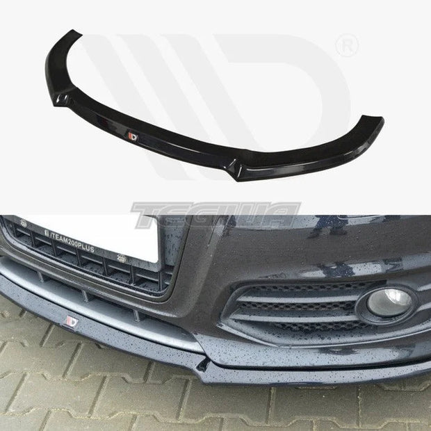 Maxton Design Front Splitter V.1 Audi S3 8P Facelift Model 09-13