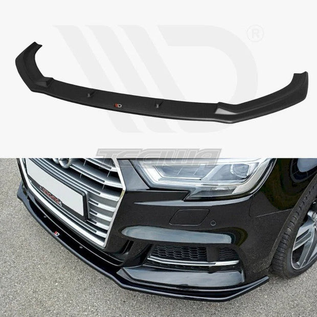 Maxton Design Front Splitter V.1 Audi S3 A3 S-line 8V Facelift Sedan 16-20