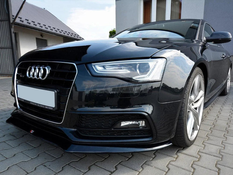 Maxton Design Front Splitter V.1 Audi S5 A5 S-line 8T Facelift 07-16
