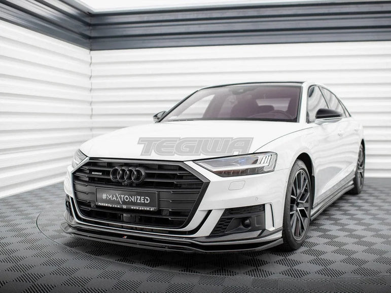 Maxton Design Front Splitter V.1 Audi S8 A8 S-Line D5