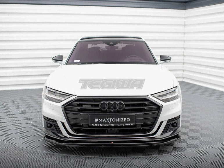 Maxton Design Front Splitter V.1 Audi S8 A8 S-Line D5