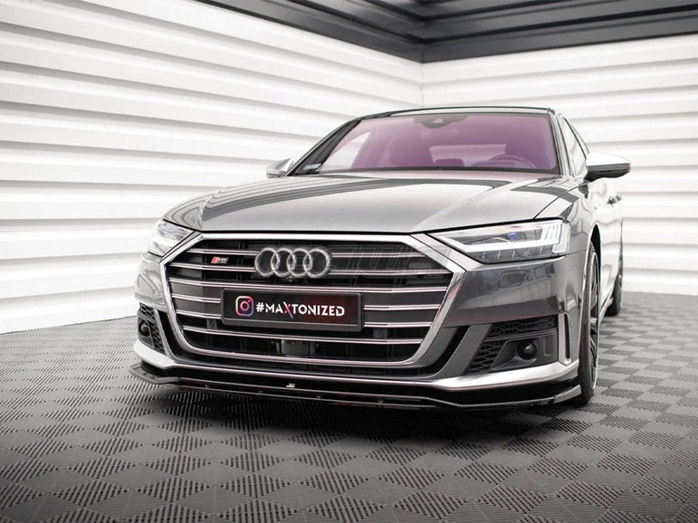 Maxton Design Front Splitter V.1 Audi S8 A8 S-Line D5