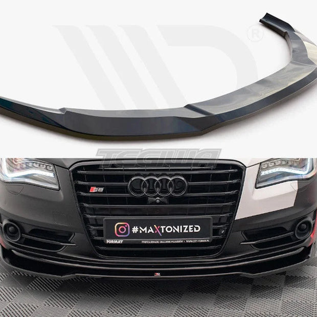 Maxton Design Front Splitter V.1 Audi S8 D4
