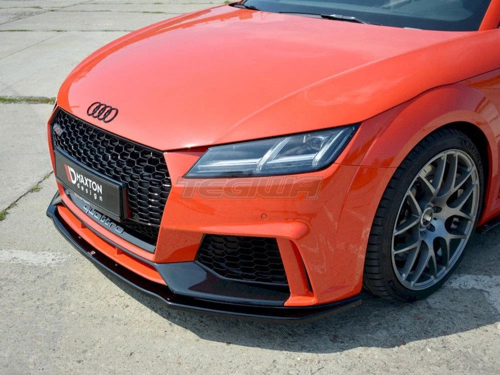 Maxton Design Front Splitter V.1 Audi TT MK3 8S RS 16-20