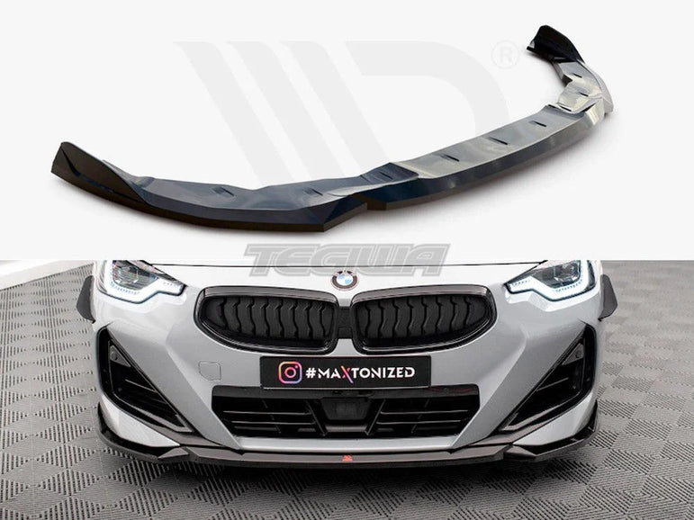 Maxton Design Front Splitter V.1 BMW 2-Series Coupe M-Pack M240i G42