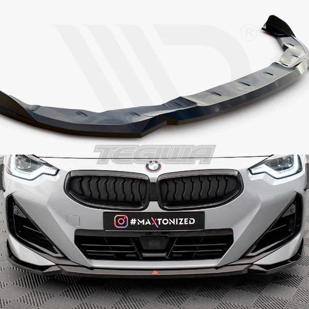 Maxton Design Front Splitter V.1 BMW 2-Series Coupe M-Pack M240i G42