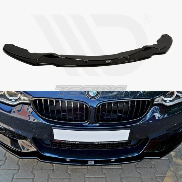 Maxton Design Front Splitter V.1 BMW 4-Series F32 M-sport 13-16
