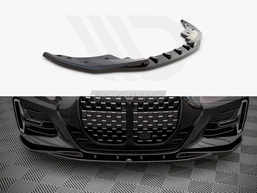 Maxton Design Front Splitter V.1 BMW 4-Series M-pack G22 2020-
