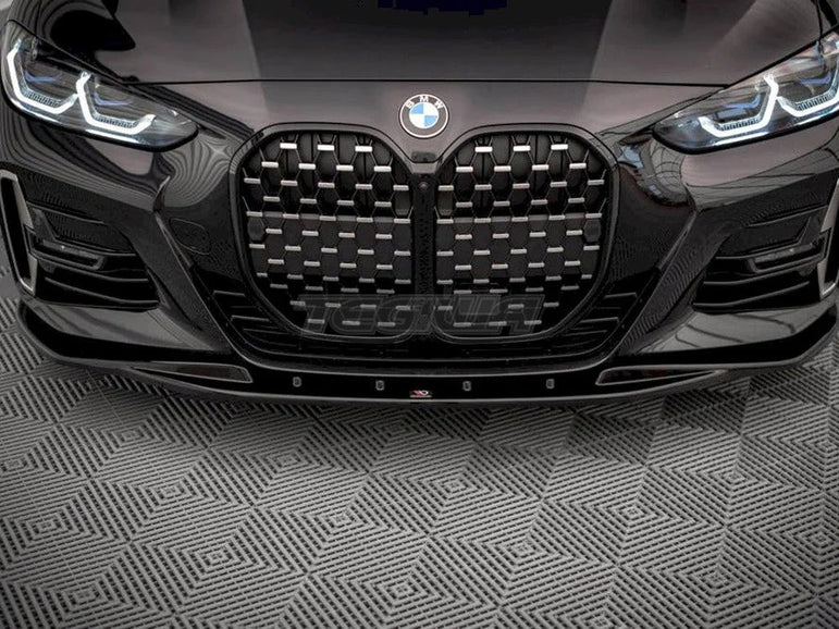 Maxton Design Front Splitter V.1 BMW 4-Series M-pack G22 2020-