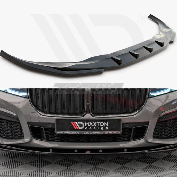 Maxton Design Front Splitter V.1 BMW 7-Series G11 M-pack Facelift 2019-