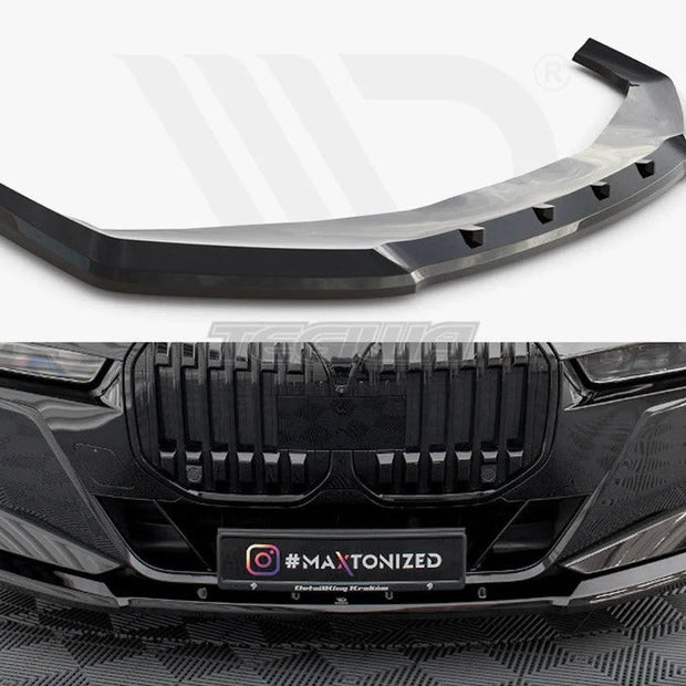 Maxton Design Front Splitter V.1 BMW 7-Series M-Pack M760e G70