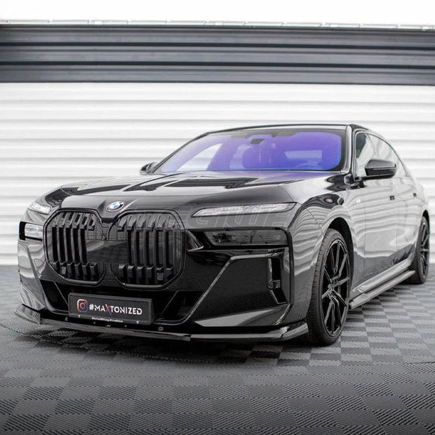 Maxton Design Front Splitter V.1 BMW 7-Series M-Pack M760e G70